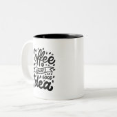 Coffee is Always a Good Idea, Zweifarbige Tasse (Vorderseite Links)
