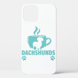 Coffee Is Life Dachshunds Are Love Wiener Dog Pupp Case-Mate iPhone Hülle