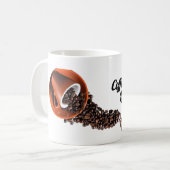 Coffee is my love language mug -funny gift kaffeetasse (Vorderseite Links)