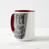 Coffee is my love language...mug mug tasse (Vorderseite Links)