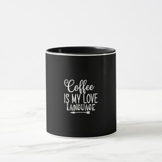 coffee is my love language tasse (Zentrum)