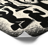 Coffee Is My Religion – Worship Coffee Poster (Ecke)