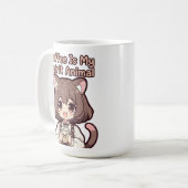 Coffee Is My Spirit Animal Kaffeetasse (Vorderseite Links)
