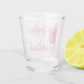 Coffee is my Valentine Can Cooler Schnapsglas (Rückseite)