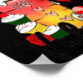 Coffee Is My Valentine Couple Coffee Lover Valenti Poster (Ecke)