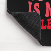 Coffee Is My Valentine Cute Funny Valentine's Day Mousepad (Ecke)