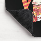 Coffee Is My Valentine Funny Teacher Coffee Lover Mousepad (Ecke)