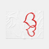 Coffee Is My Valentine Valentines Day Humor 1  Fleecedecke (Vorderseite (Horizontal))