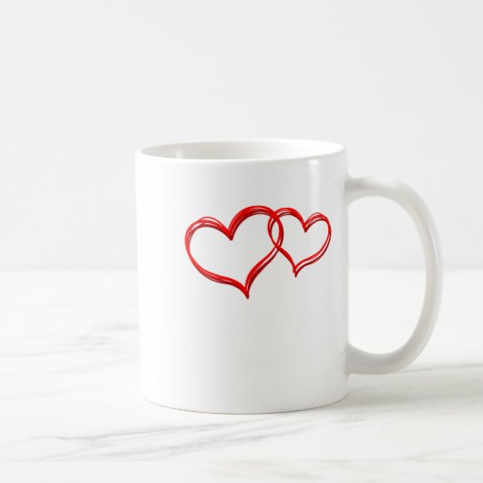 Coffee Is My Valentine Valentines Day Humor 1 Kaffeetasse (Rechts)