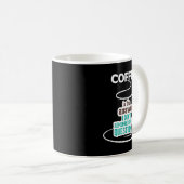 Coffee Is The Answer I Don't Remember The Question Kaffeetasse (VorderseiteRechts)