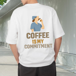 Coffee ist mein Bekenntnis Krankenpfleger T-Shirt
