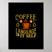 COFFEE IT IN-ITSELF-ZUNGEN POSTER (Vorne)