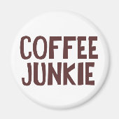 Coffee Junkie Magnet (Vorne)