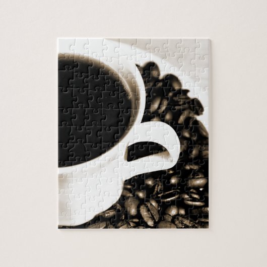 Coffee / Kaffe Puzzle (Vertikal)