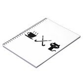 Coffee. Katzen. Hockey. Notizblock (Linke Seite)