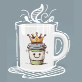 Coffee King Kawaii Kaffeetasse