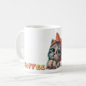 Coffee Kitten Tasse (Vorderseite Links)