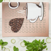 Coffee Küchentuch (Gefaltet)