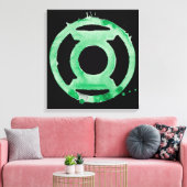 Coffee Lantern Symbol - Grün Leinwanddruck (Insitu (Wohnzimmer))