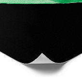 Coffee Lantern Symbol - Grün Poster (Ecke)