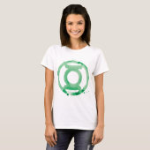Coffee Lantern Symbol - Grün T-Shirt (Vorne ganz)