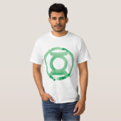 Coffee Lantern Symbol - Grün T-Shirt (Vorne ganz)