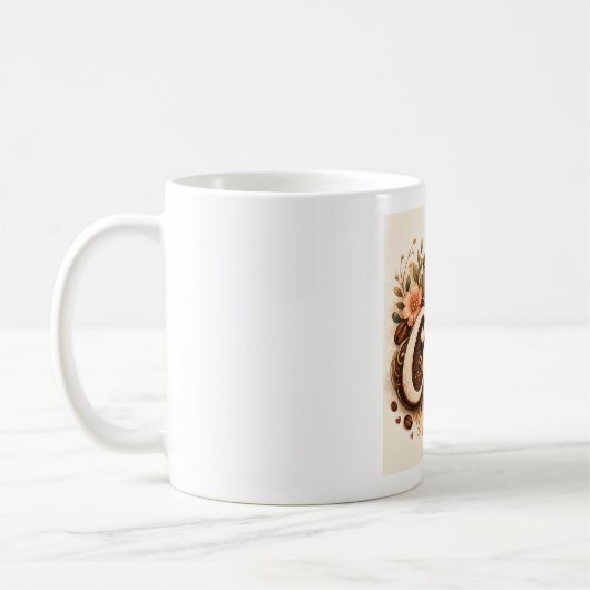 Coffee-Liebe Floral Kaffeetasse (Links)