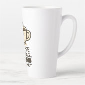 Coffee Loading Please Wait- Funny Morning Caffeine Milchtasse (Rechts)