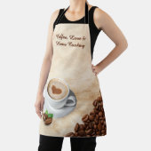 Coffee, Love & Home Cooking Apron Design Schürze (InSitu)