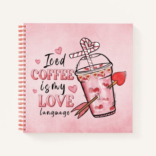 Coffee Love Notebook Notizblock (Vorderseite)