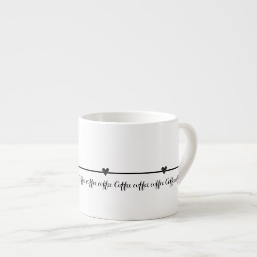 Coffee Lover Aesthetic  Espressotasse (Vorderseite Rechts)