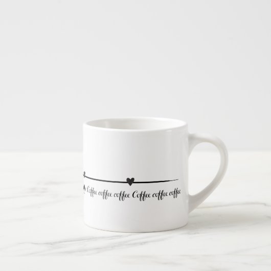 Coffee Lover Aesthetic  Espressotasse (Rechts)