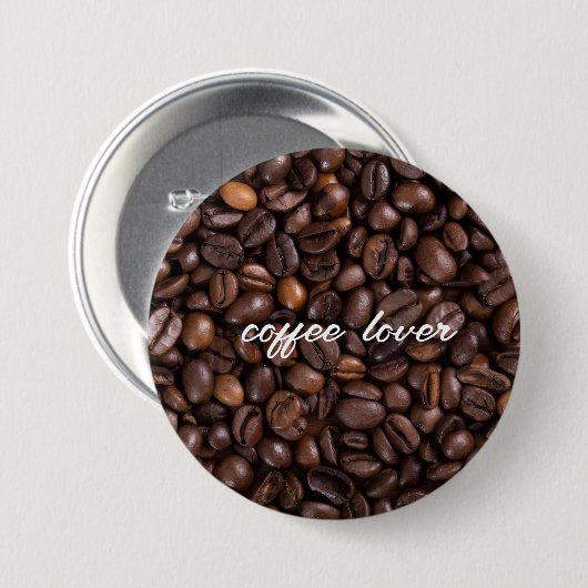 Coffee lover button (Vorne & Hinten)
