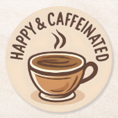 Coffee Lover Club Untersetzer (Vorderseite)