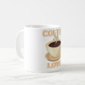 Coffee Lover – Cute & Cozy for Caffeine Fans Kaffeetasse (Vorderseite Links)