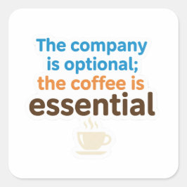 Coffee Lover Daily Ritual Sticker