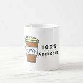 Coffee Lover Design 100% Koffein zugesetzt Kaffeetasse