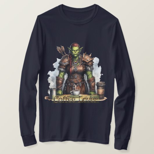 Coffee Lover - Ein Niedlicher und sonniger T - Shi T-Shirt (Design vorne)