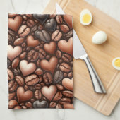 Coffee Lover Geschirrtuch (Viertel Falte)