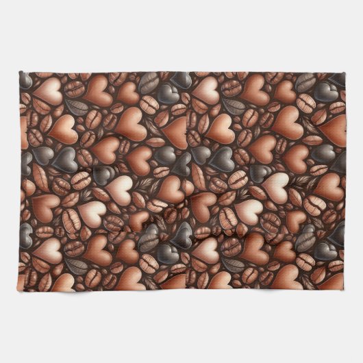 Coffee Lover Geschirrtuch (Horizontal)