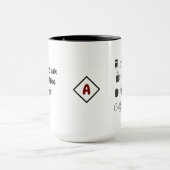 Coffee Lover Gift Tasse | Individuelle Name und Zi (Zentrum)