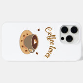 Coffee Lover Handyhülle | Cute Coffee Design Hülle (Rückseite (Horizontal))