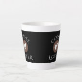Coffee Lover, Home, Office & Gift Giving Milchtasse (Vorderseite)