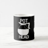 Coffee Lover Pot Head  Kaffeetasse (Mittel)