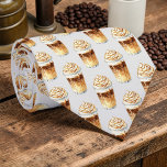 Coffee Lovers Custom Necktie Krawatte<br><div class="desc">This custom necktie is perfect for the coffee lover in your life! Featuring a unique and eye-catching design,  this tie is a stylish way to express their passion for the perfect cup. Whether it's for a special occasion or everyday wear,  this necktie makes a thoughtful and memorable gift.</div>
