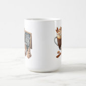 Coffee Lover's Delight Subliming Design Kaffeetasse (Mittel)