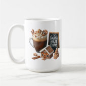 Coffee Lover's Delight Subliming Design Kaffeetasse (Links)