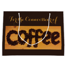 Coffee Lover's Gift Bag von RoseWrites Große Geschenktüte