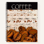 Coffee lovers journal notizblock (Vorderseite)