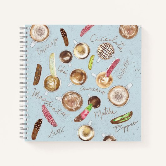 Coffee Lovers Journal Notizblock (Vorderseite)